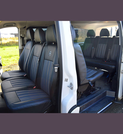 Mercedes Benz Vito W447 9 seater Tailored Van Seat Covers
