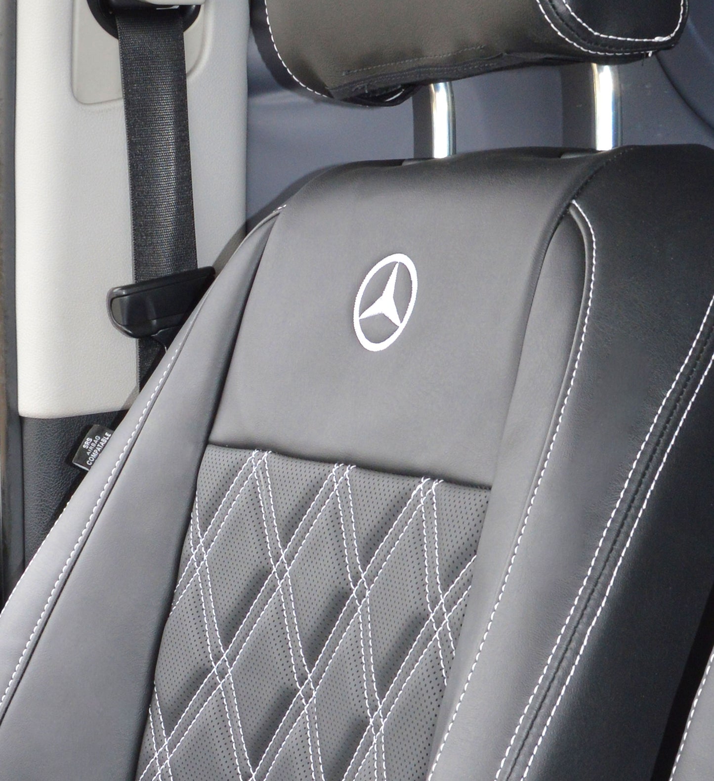 Mercedes Benz Vito W447 with Diamond Quilted Van Seat Covers