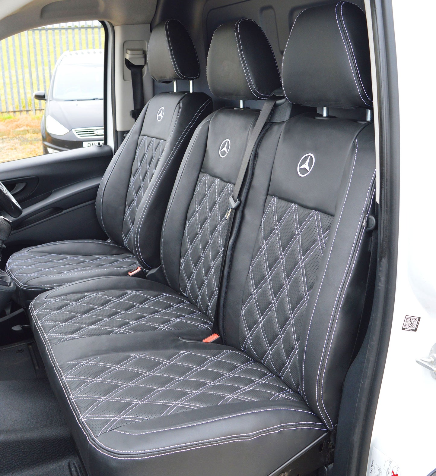 Mercedes Benz Vito W447 with Diamond Quilted Van Seat Covers