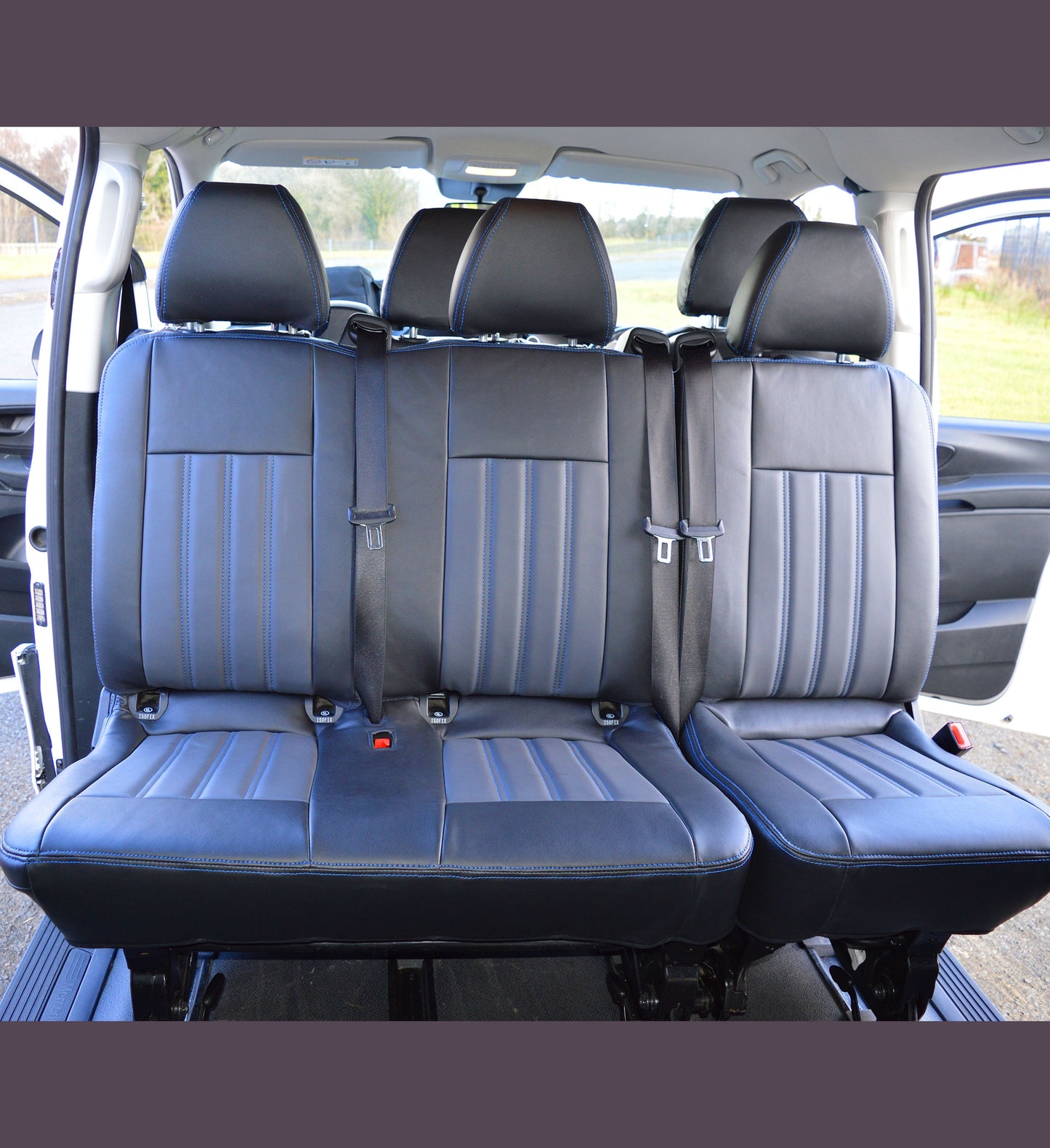 Mercedes Benz Vito W447 9 seater Tailored Van Seat Covers