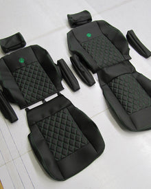 Volkswagen Transporter T4 Black Diamond Quilted Seat Covers
