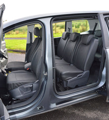 Seat Alhambra Tailored Waterproof Leather Look Taxi Pack Seat Covers - 2nd Generation.