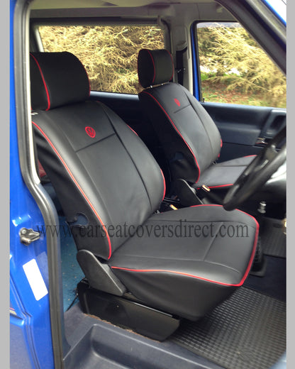 Volkswagen Transporter T4 Black Seat Covers
