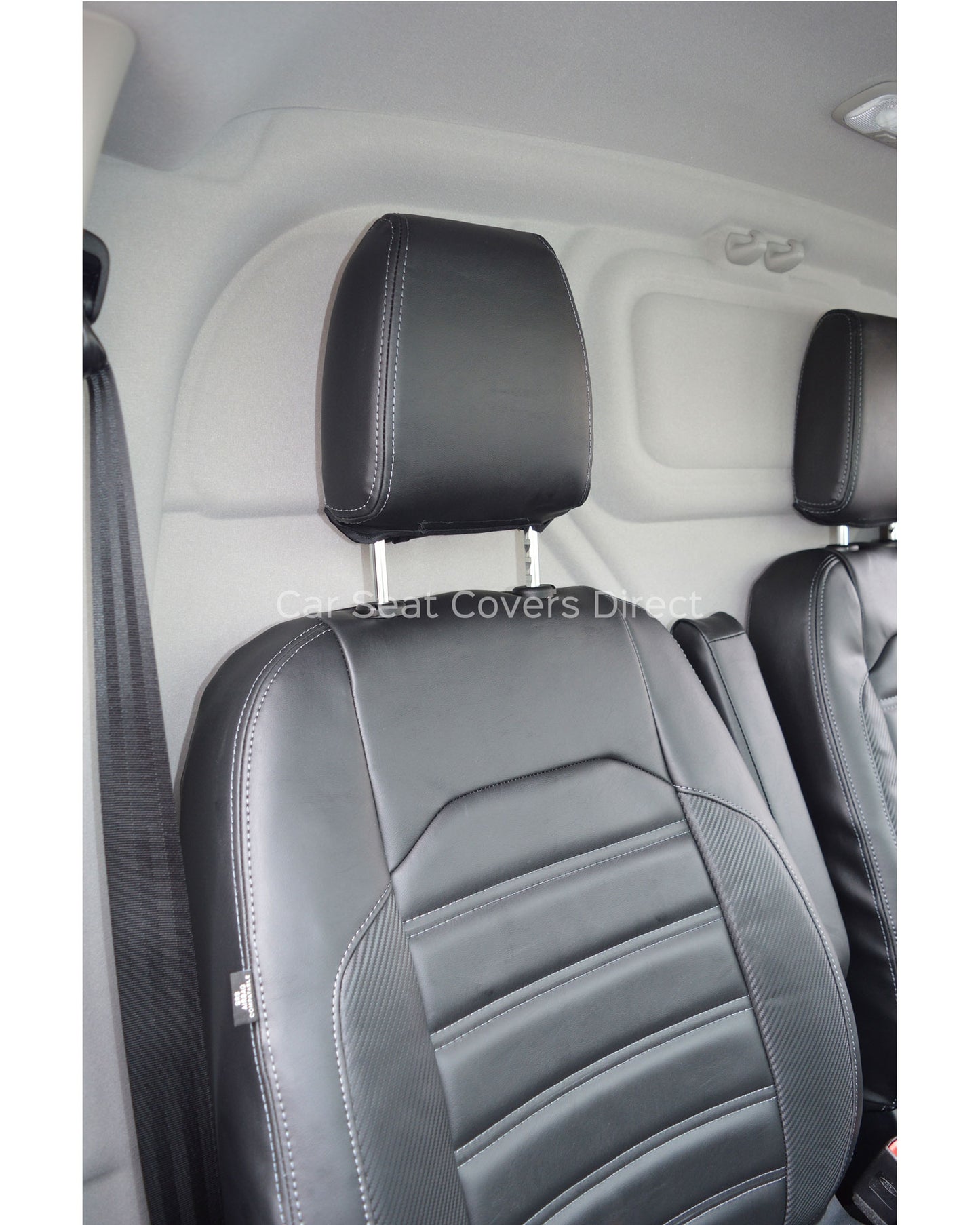 Ford Transit - Black Horizontal Quilting