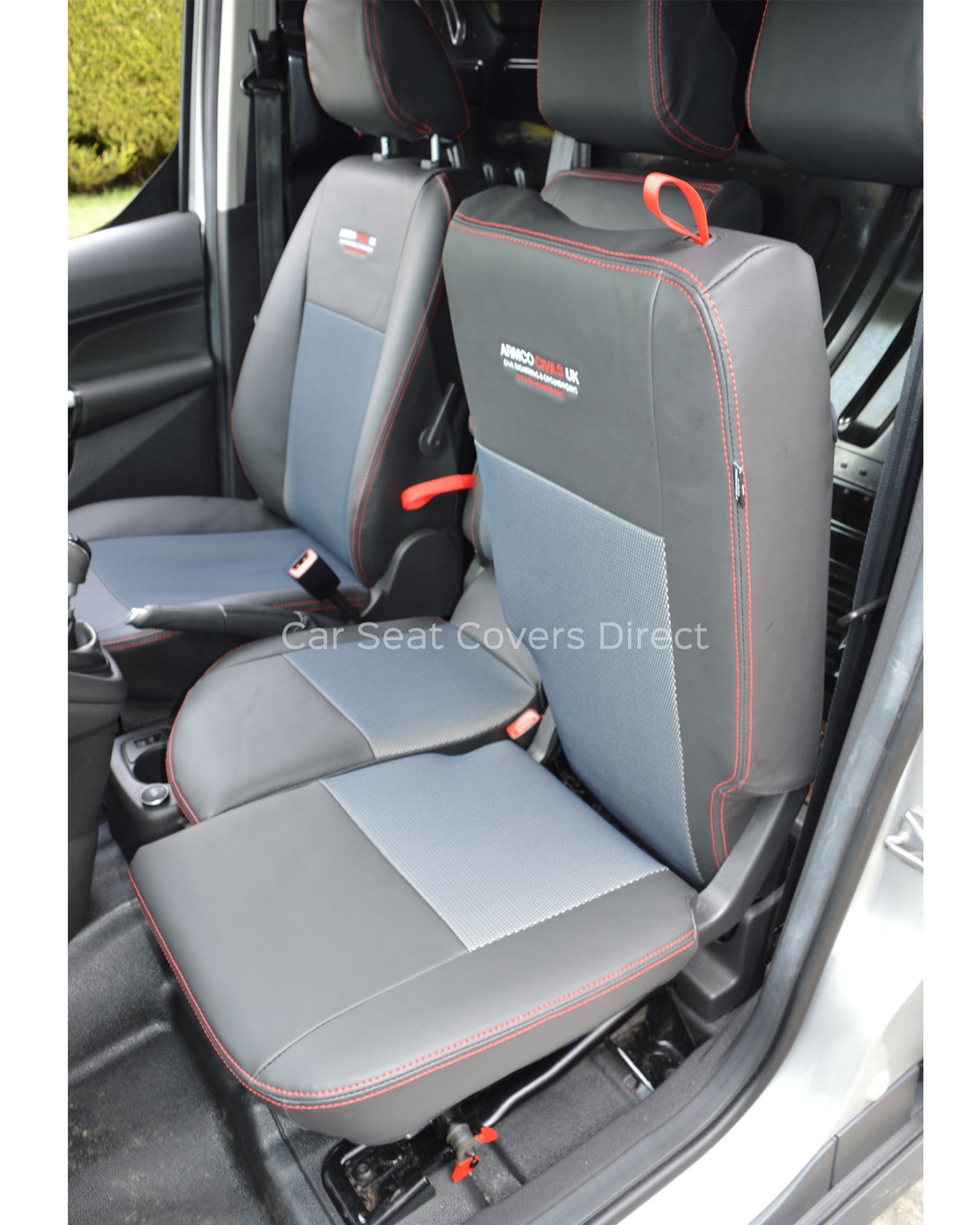 Ford Transit Connect - Foam Backed Leatherette & Fabric