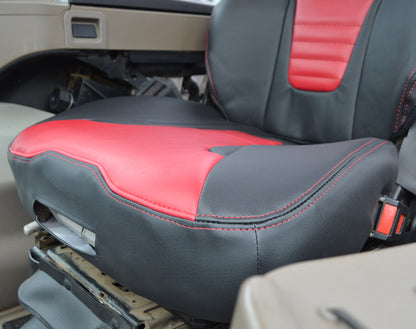 Case IH Tractor Tailored Leatherette Seat Cover For Grammer Maximo Dynamic Driver Seat