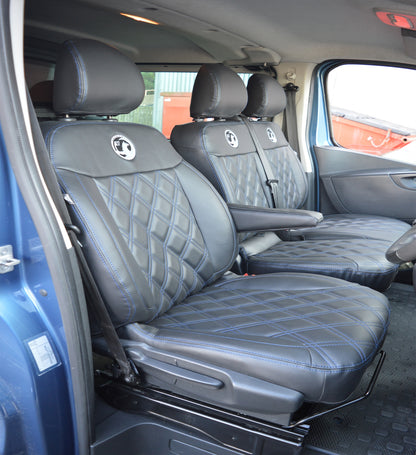 Vauxhall / Opel Vivaro - Black & Blue Diamond