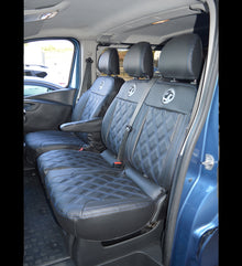 Vauxhall / Opel Vivaro - Black & Blue Diamond