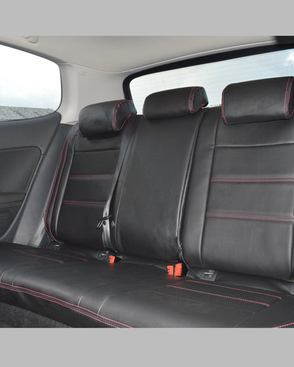 Volkswagen VW Golf MK5 / MK6 Tailored Seat Covers - Black with Pink Stitching