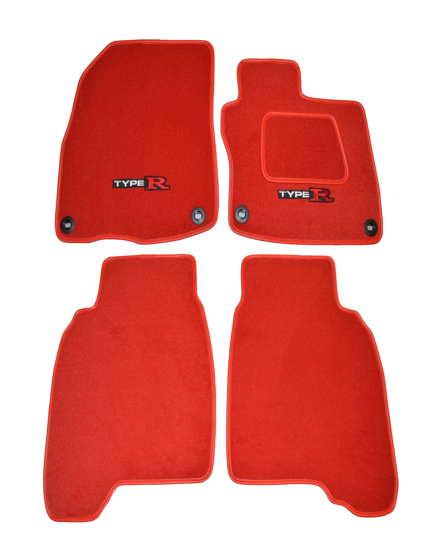 Honda Civic Type R FN2 Car Mats - Red Carpet