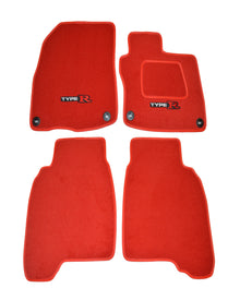 Honda Civic Type R FN2 Car Mats - Red Carpet