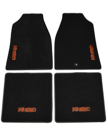 Escort MK2 RS2000 - Black Luxury Carpet With Logos