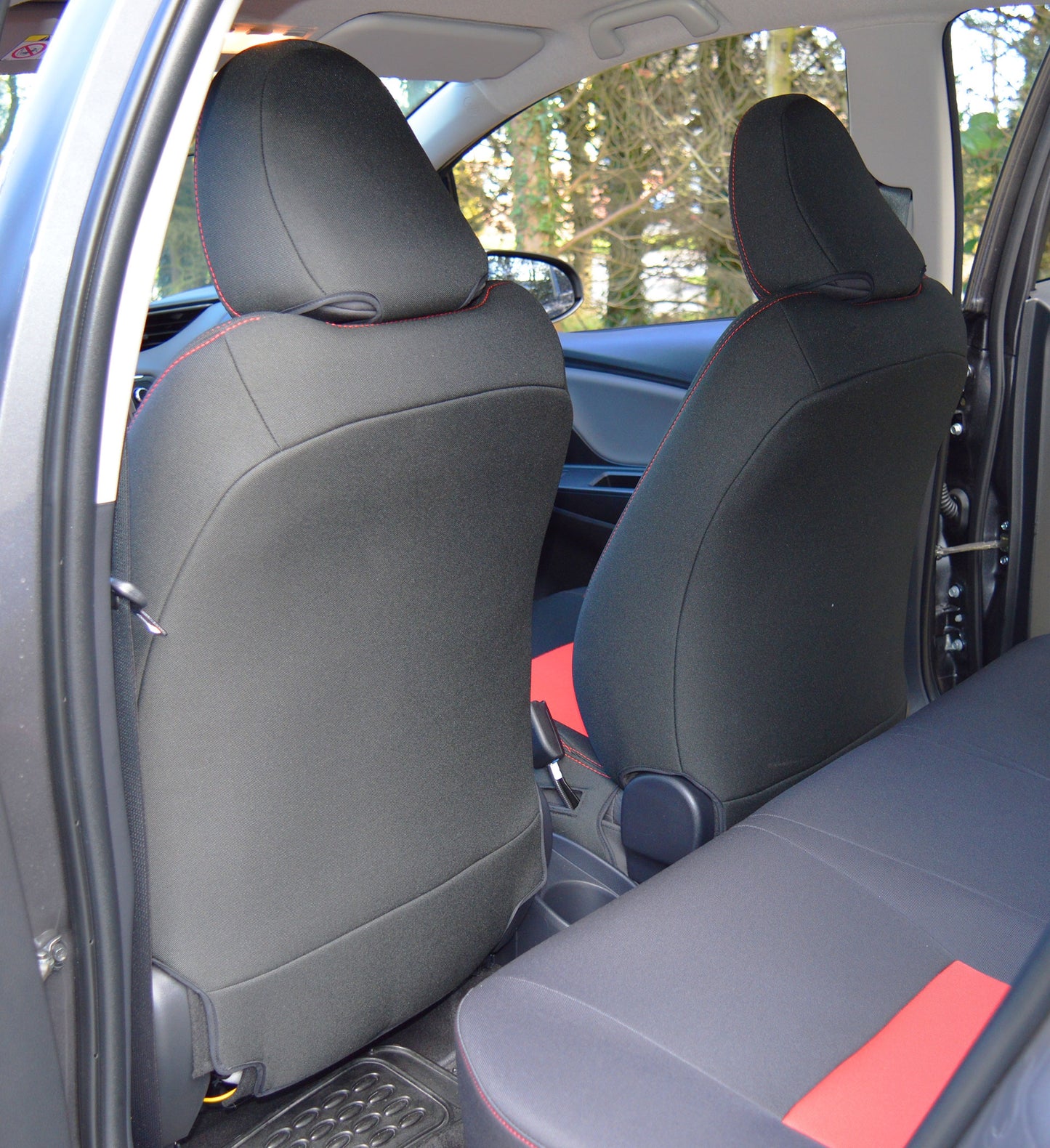 Toyota Yaris 3rd Gen Tailored Seat Covers 2011-Present (Front Seats Only)
