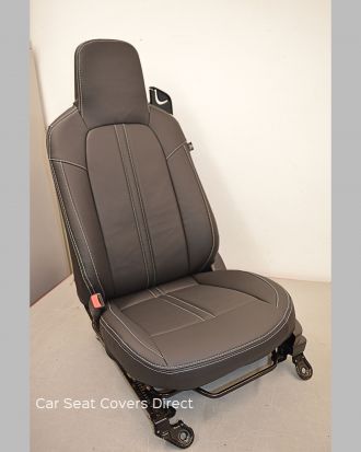 Ford Focus - Black Leatherette & Carbon Seat Covers