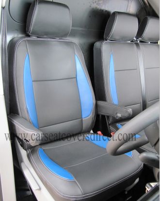 Range Rover vogue blue & cream Seat Covers