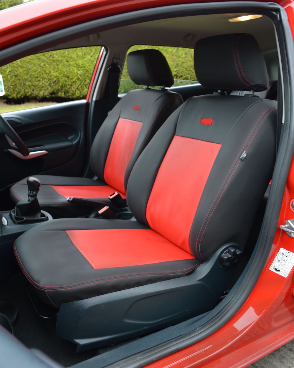Peugeot Partner Tailored Leatherette & Fabric Van Seat Covers