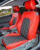 AUDI A3 S Line Red & Charcoal Car Seat Covers