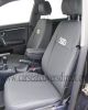 Custom PEUGEOT 308 Black & Blue Seat Covers